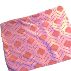 Velvet Throw Pillow Case Light Pink